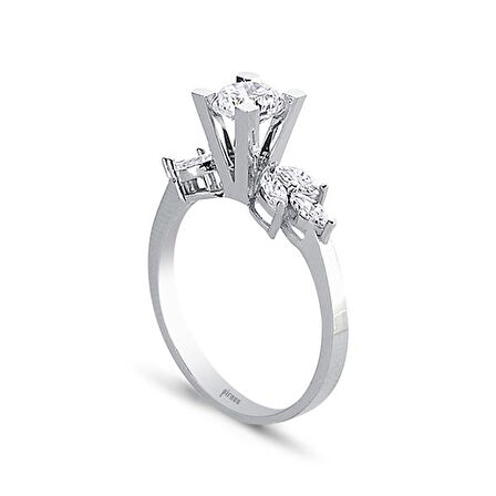 Altın Tektaş Yüzük