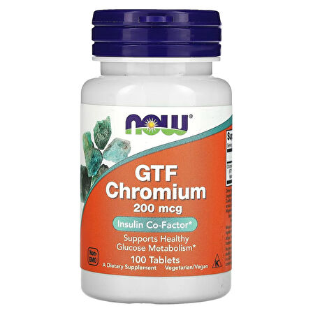GTF chromium 200 mcg 100 Tablet