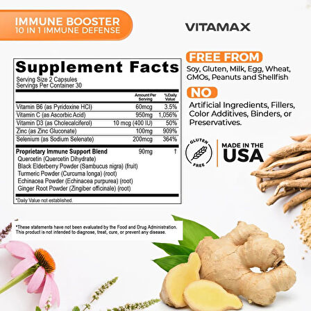 Immune Sport 10 in 1 Immune Booster 60 Kapsül