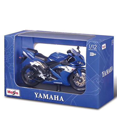 Yamaha YZF-R1 1:12 Mavi Model Motosiklet 32712