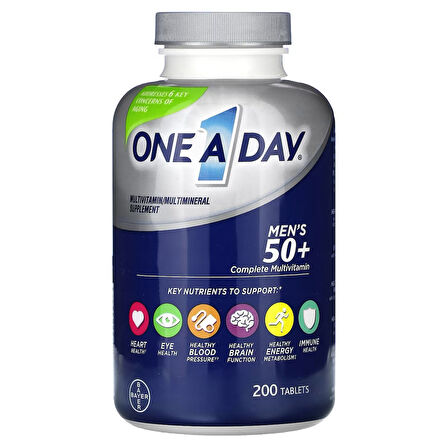 Men's 50 Complete 200 Tablets