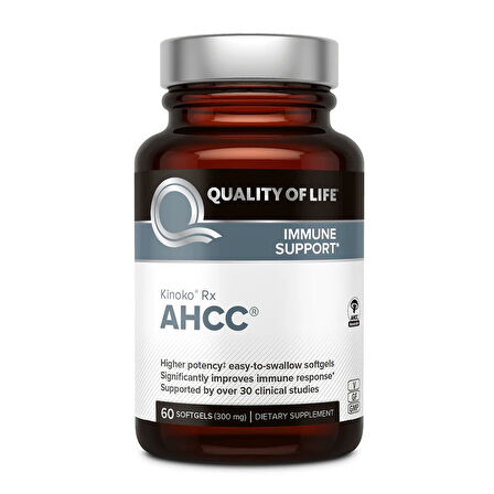 Kinoko Rx AHCC 300 mg 60 Softgels | usa menş.