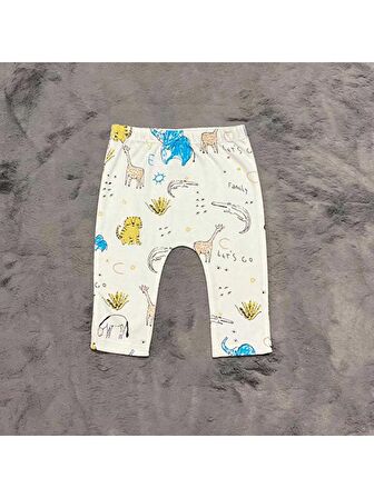 Bebek Pijama Takımı %100 Pamuk Şapka Zıbın Pantalon Kız - Erkek 1.0 TOG : 20 ila 24°C