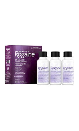 Rogaine Women's 2% minoxidil topical solution 60 ml ( 2 fl oz ) bottles