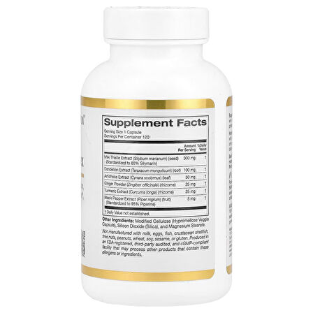 Silymarin Complex 120 Veg Kapsül
