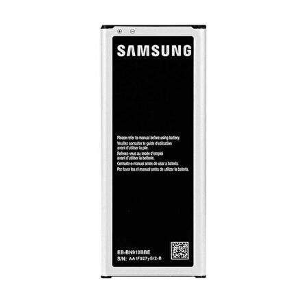 Axya Samsung Note 4 N910 uyumlu Batarya Pil B-Bn910Bbe- Servis