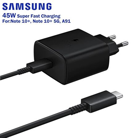 Samsung Ep-Ta845 45W Şarj Adaptörü Ve 5A Typc-E Kablo