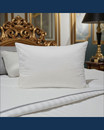 Solivane Otel Tipi Lüks Yastık | Elit Cotton Nano Yastık 1300gr 230TC | Queen Size 60x80