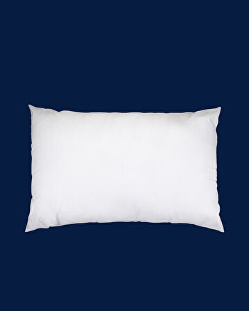 Microfiber Kumaş Yastık | Boncuk Silikon | Beyaz | 850gr | 50x70