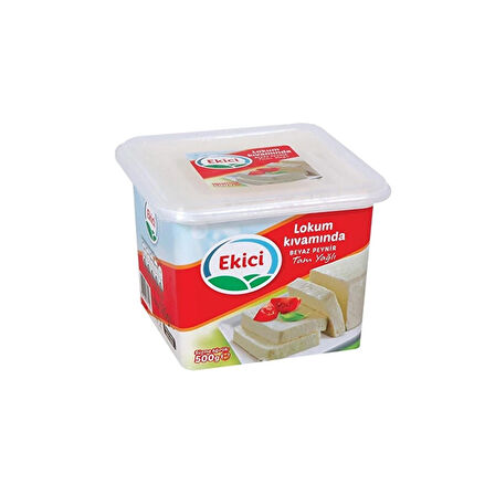 Ekici Beyaz Peynir 500 gr Lokum Kıvamında x 2 Adet