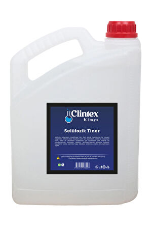 Clintex Kimya Selülozik Tiner 2.5 Kg (3 Lt)