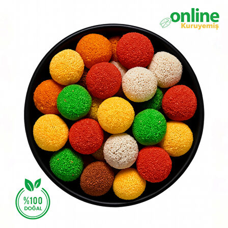 Online Kuruyemiş Jöle Lokum Yuvarlak 500 gr
