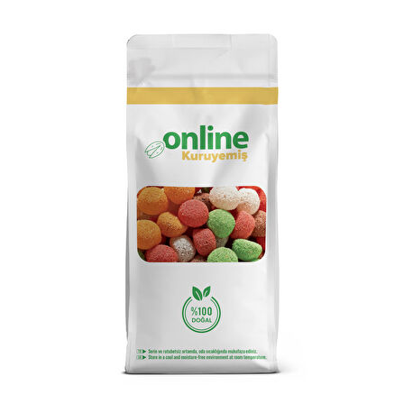 Online Kuruyemiş Jöle Lokum Yuvarlak 500 gr