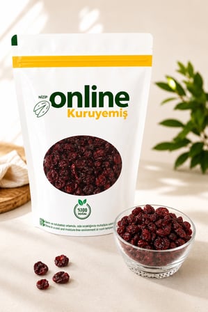Online KuruyemişYaban Mersini Cranberry  500 gr