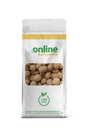 Online KuruyemişKabuklu Ceviz Jumbo 500 gr (30-35 mm en) (35-40 mm yükseklik)