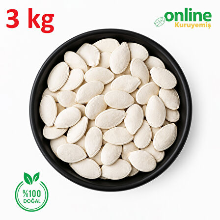 Sade Kavrulmuş Kabak Çekirdeği 3 kg