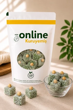 Lokum Fındıklı Muzlu - 500 gr