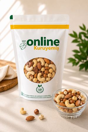 Karışık Kuruyemiş Lux Çiğ 10 kg