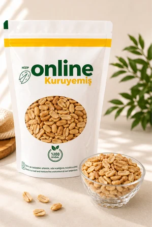 Yer Fıstığı - Soyulmuş - Şak Fıstık - Sade Kavrulmuş - 500 g