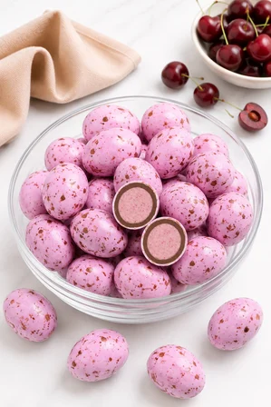 Bıldırcın Yumurtası Vişneli 100 g