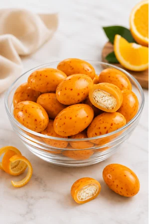 Portakallı Bisküvi Draje 250 g