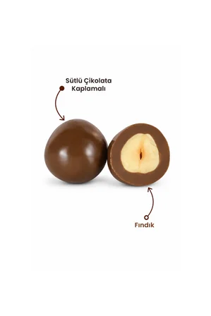 Sütlü Çikolatalı Fındık Draje 250 g
