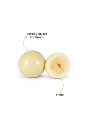 Beyaz Çikolatalı Fındık Draje 250 g