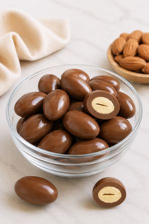 Sütlü Çikolatalı Badem Draje 500 g