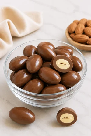 Sütlü Çikolatalı Badem Draje 100 g