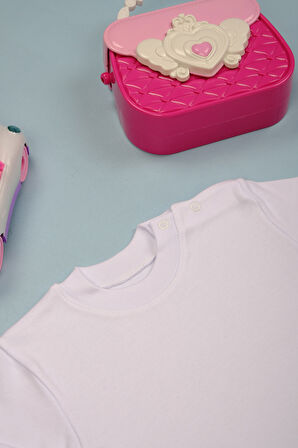 Pamuklu  Uzun Kollı Yumuşak Omuz Çıtçıt Body Zıbın