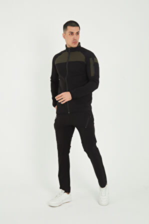 Camp260 Outdoor Tactical Su iticili Erkek Fermuarlı Taktik Sweatshirt