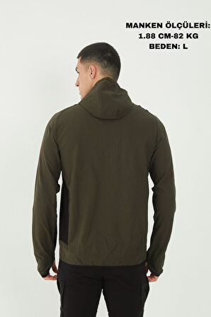 Camp265 Outdoor Tactical Su iticili Erkek Fermuarlı Taktik Sweatshirt
