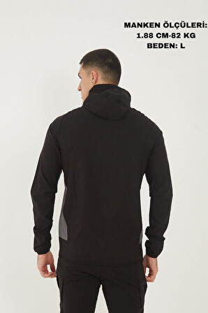 Camp265 Outdoor Tactical Su iticili Erkek Fermuarlı Taktik Sweatshirt