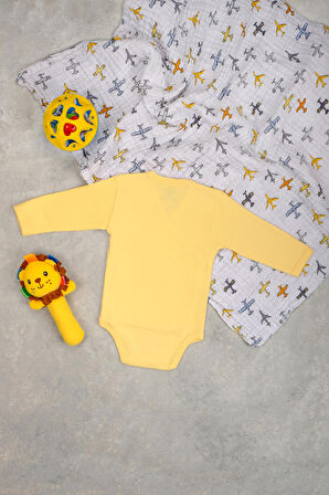 Gebeş Gaplumbağa Baskılı Kruvaze Zıbın