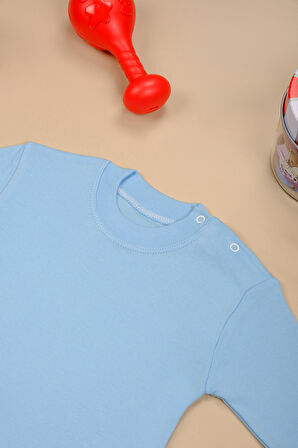 Pamuklu  Uzun Kollı Yumuşak Omuz Çıtçıt Body Zıbın