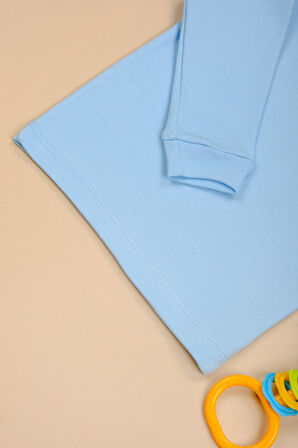 Pamuklu  Uzun Kollı Yumuşak Omuz Çıtçıt Body Zıbın