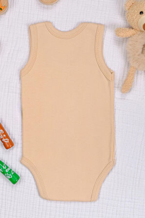 Pamuklu Halasının Tatlı Civcivi Baskılı Çıtçıt Body Zıbın