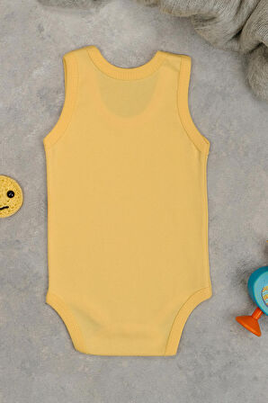 Pamuklu Halasının Tatlı Civcivi Baskılı Çıtçıt Body Zıbın