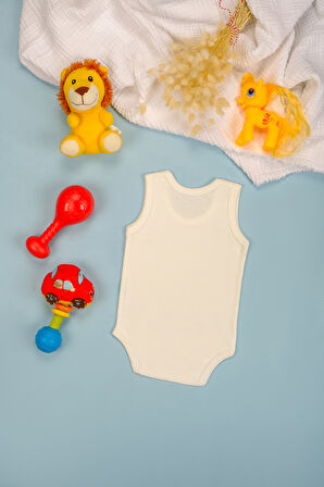 Pamuklu Kalın Askılı Yumuşak Çıtçıt Body Zıbın