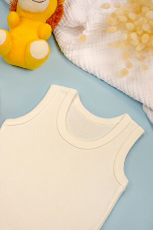 Pamuklu Kalın Askılı Yumuşak Çıtçıt Body Zıbın