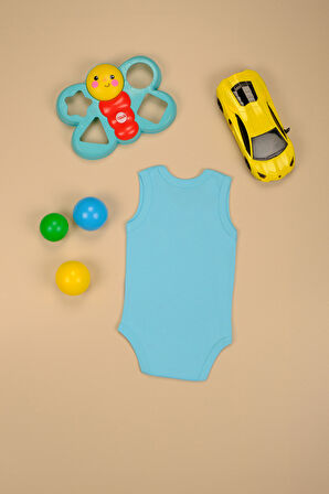 Pamuklu Kalın Askılı Yumuşak Çıtçıt Body Zıbın