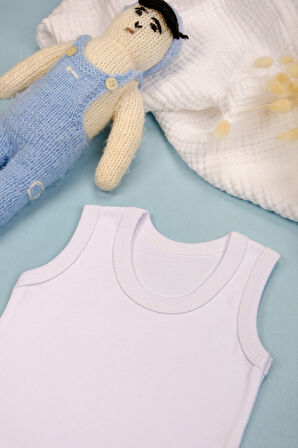 Pamuklu Kalın Askılı Yumuşak Çıtçıt Body Zıbın