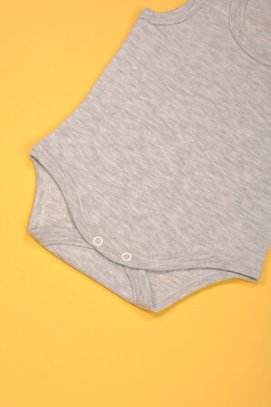 Pamuklu Kalın Askılı Yumuşak Çıtçıt Body Zıbın