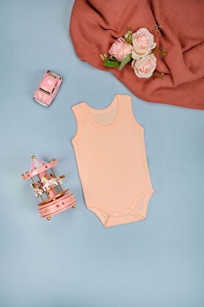 Pamuklu Kalın Askılı Yumuşak Çıtçıt Body Zıbın