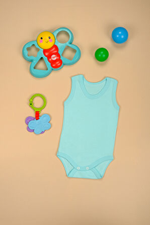 Pamuklu Kalın Askılı Yumuşak Çıtçıt Body Zıbın