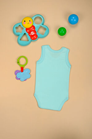 Pamuklu Kalın Askılı Yumuşak Çıtçıt Body Zıbın