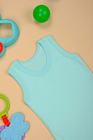 Pamuklu Kalın Askılı Yumuşak Çıtçıt Body Zıbın