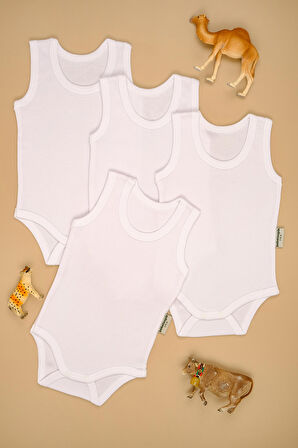 Pamuk Atlet 4'lü Paket Çıt Çıt Zıbın