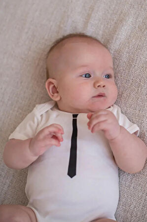 Kravat Baskılı Omuz Çıt Çıt Zıbın