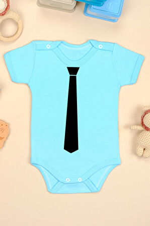 Kravat Baskılı Omuz Çıt Çıt Zıbın